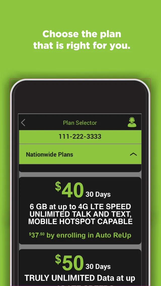 Simple Mobile My Account - Screen 5