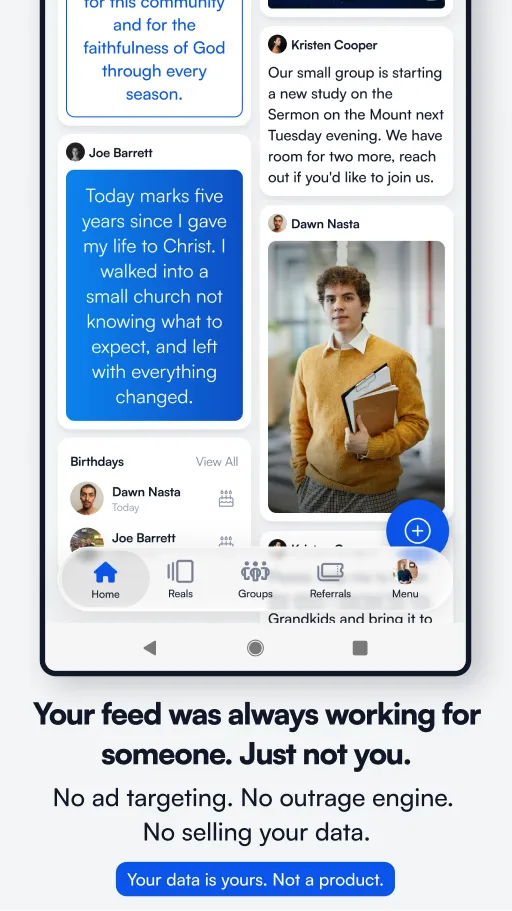 ActsSocial - Screen 2