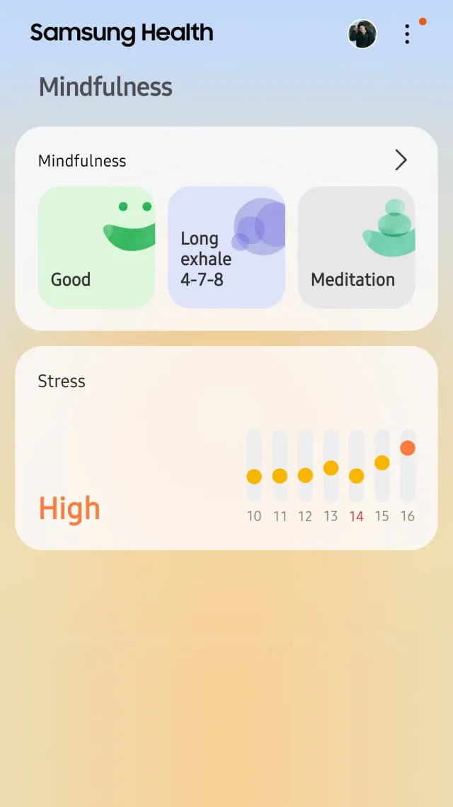 Samsung Health - Screen 5