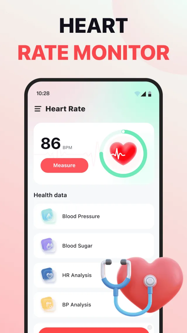 Heart Care Tracker - Screen 1