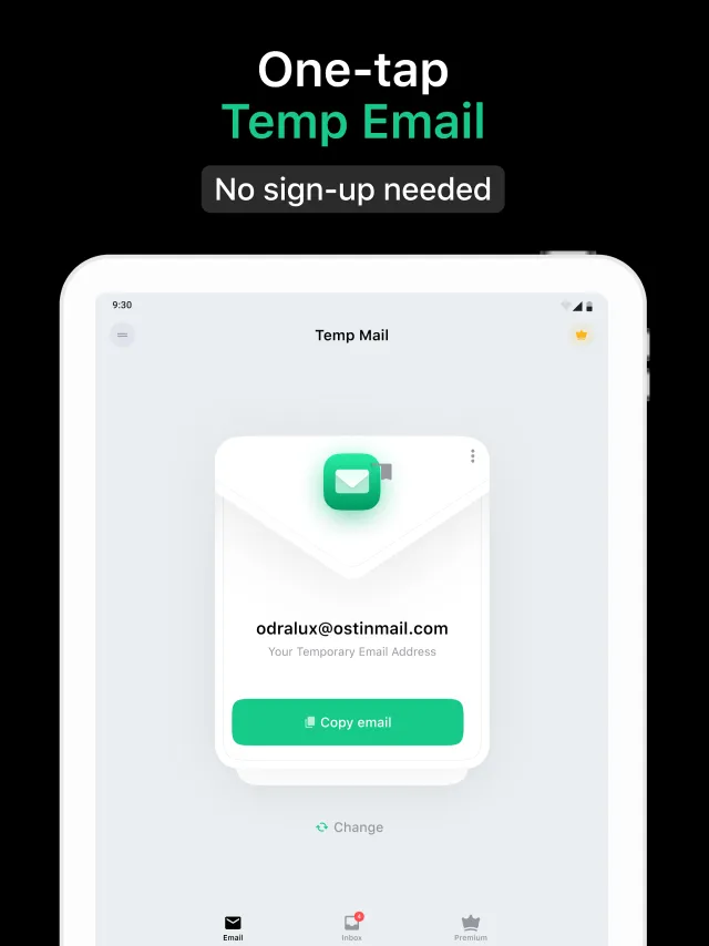 Temp Mail - Temporary Email - Screen 6