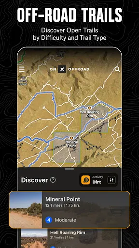 onX Offroad: Trail Maps & GPS - Screen 1