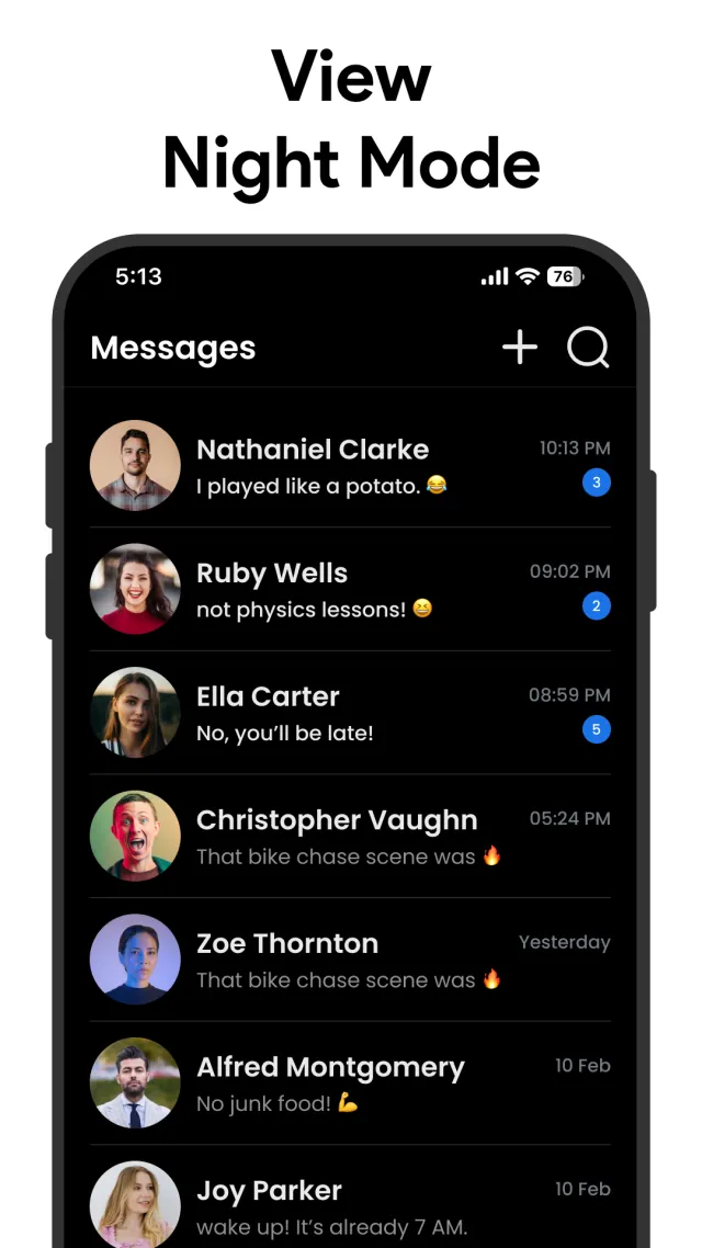 Messages: SMS Messenger - Screen 2