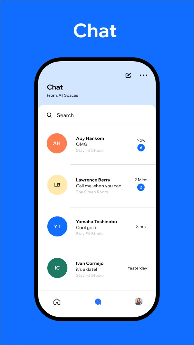 Spaces: Follow Businesses - Screen 7