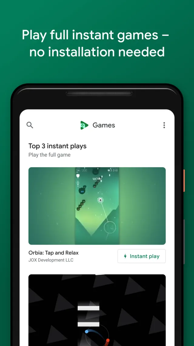 Google Play Games - Screen 1