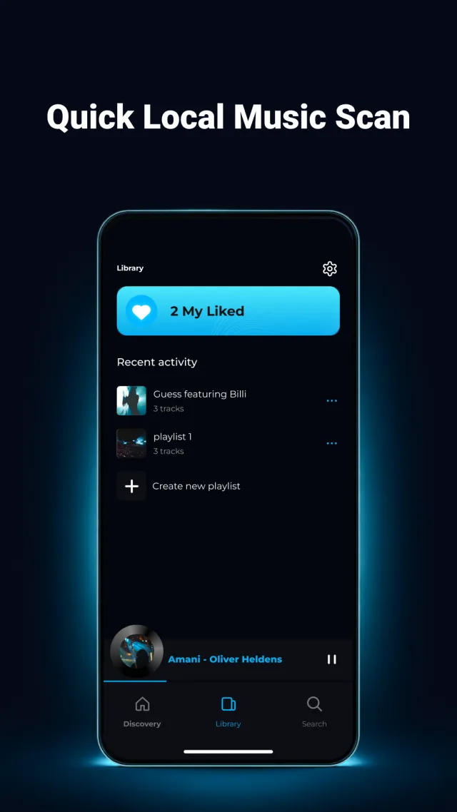VibeTune - Offline Player - Screen 2