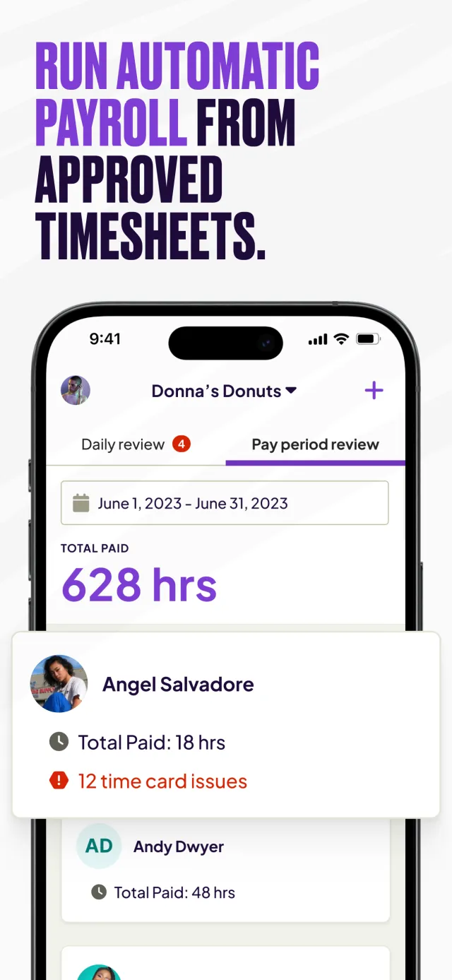 Homebase: Scheduling & Payroll - Screen 5