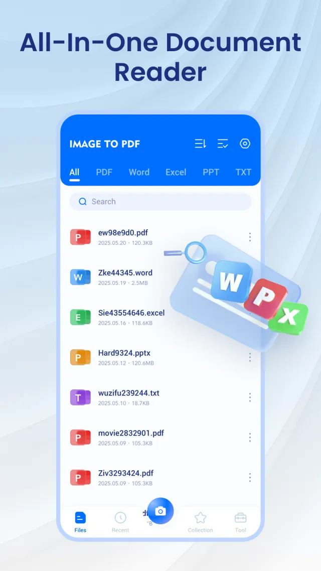Image to PDF & PDF Reader - Screen 2