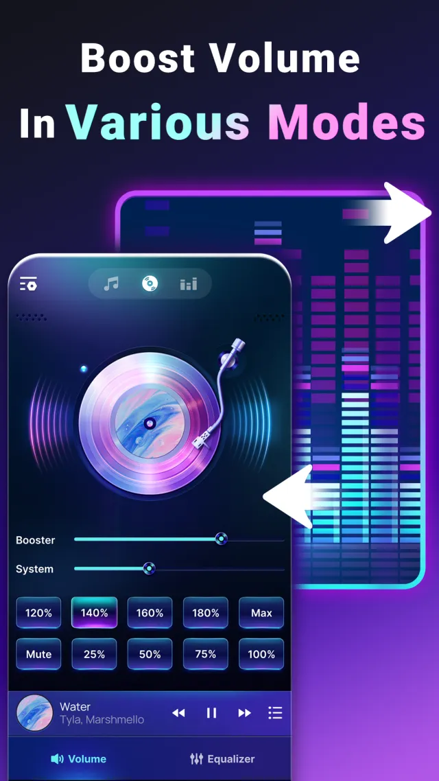 Volume Booster Bass Equalizer - Screen 3