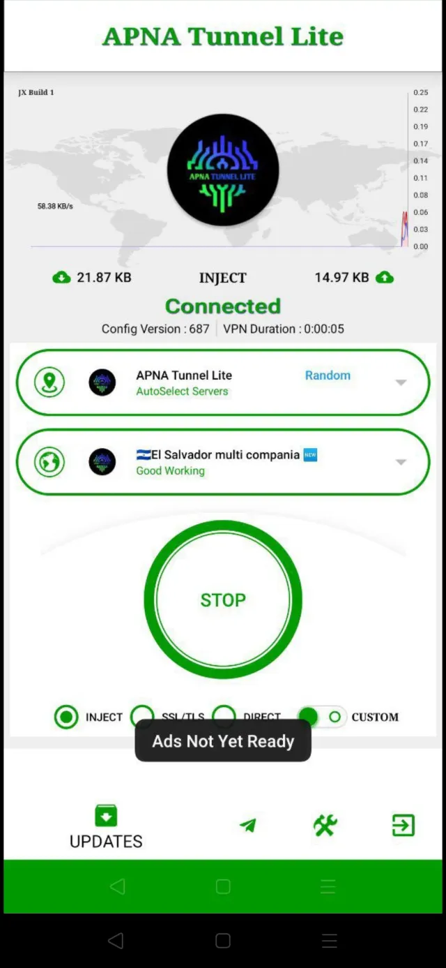 APNA TUNNEL LITE - Screen 1
