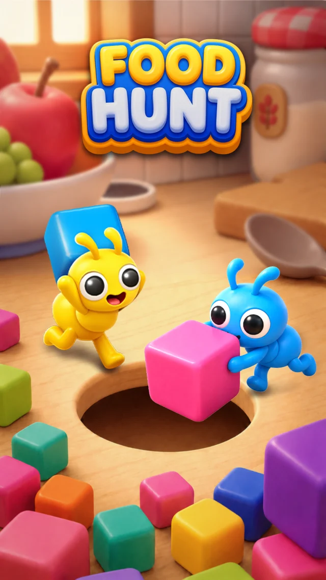 Food Hunt: Pixel Puzzle - Screen 1