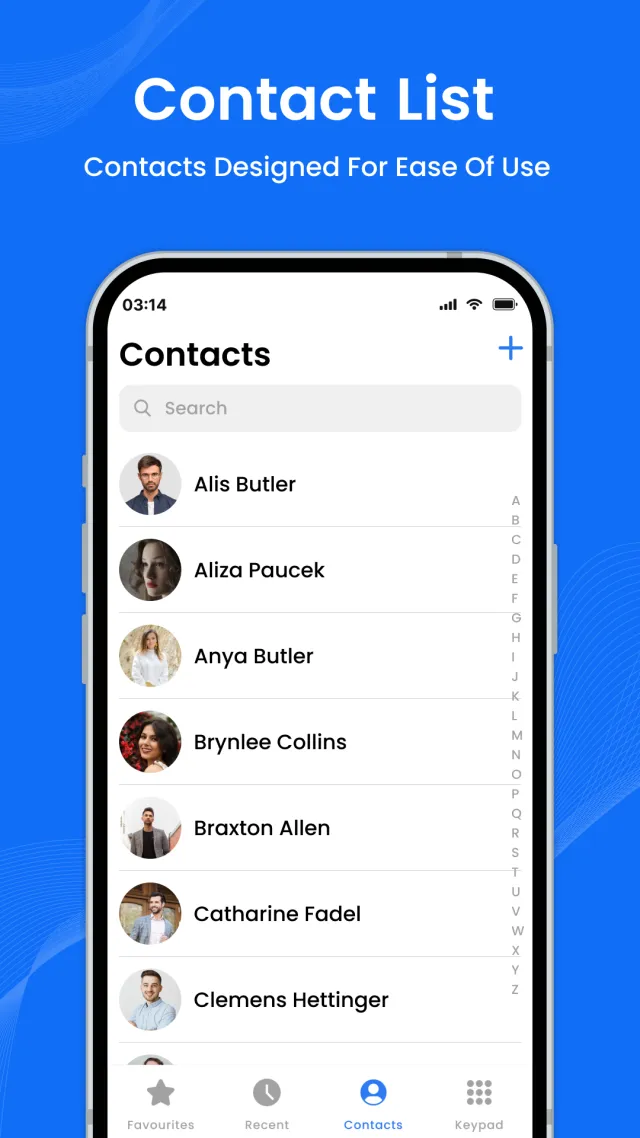 Contacts - Phone Call & Dialer - Screen 1