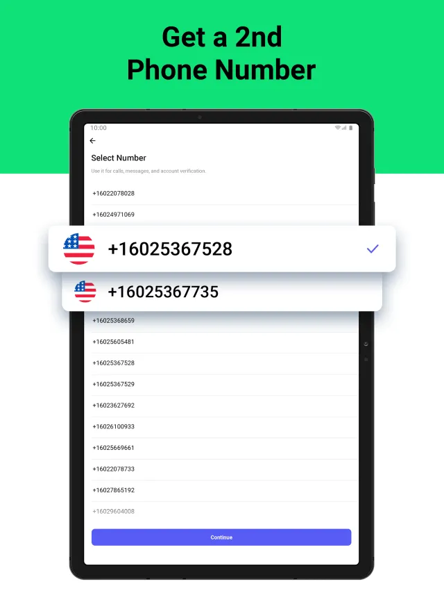 Second Phone Number - 2Number - Screen 7