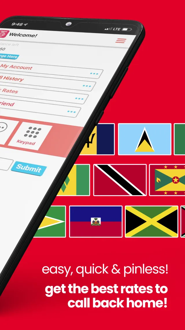 Digicel Call International - Screen 2