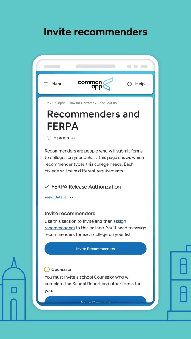 Common App - Screen 5