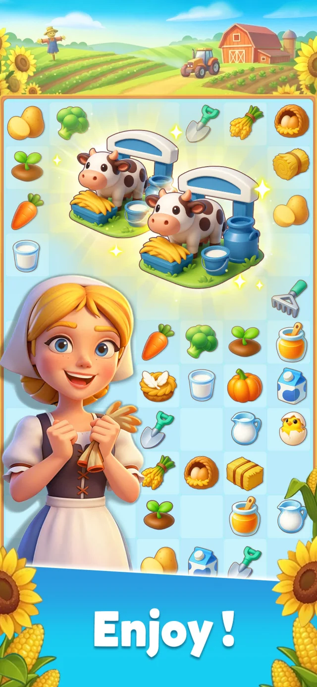 Family Farm Merge - Screen 1
