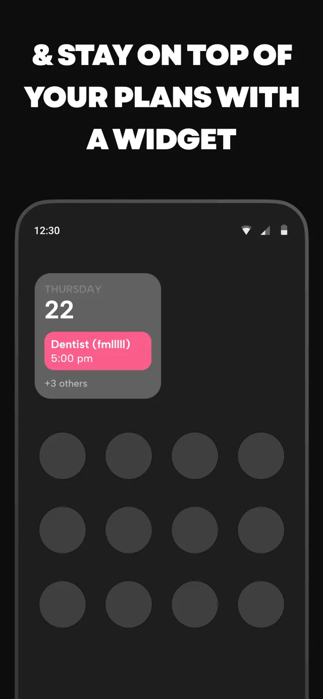 Howbout: shared calendar - Screen 7