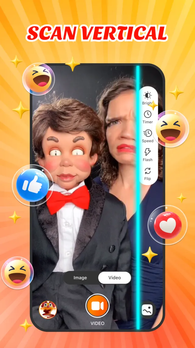 Face Scan, Time Warp Scan - Screen 2