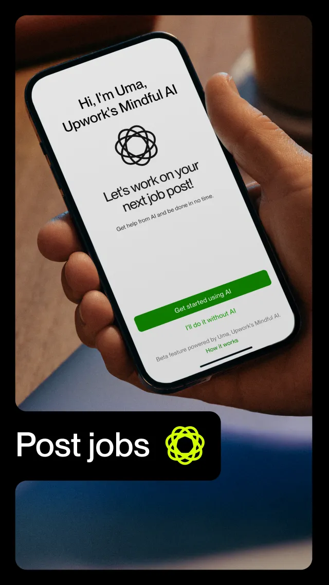 Upwork - Screen 2