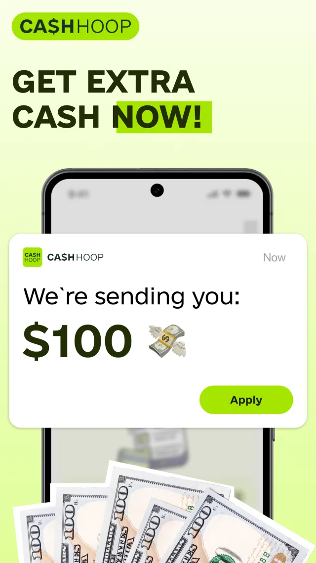 Instant Cash Advance: CashHoop - Screen 1