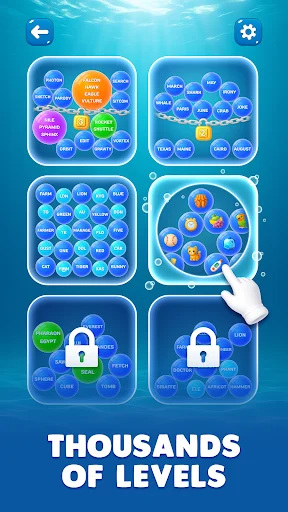 Bubble Word Jam - Screen 3