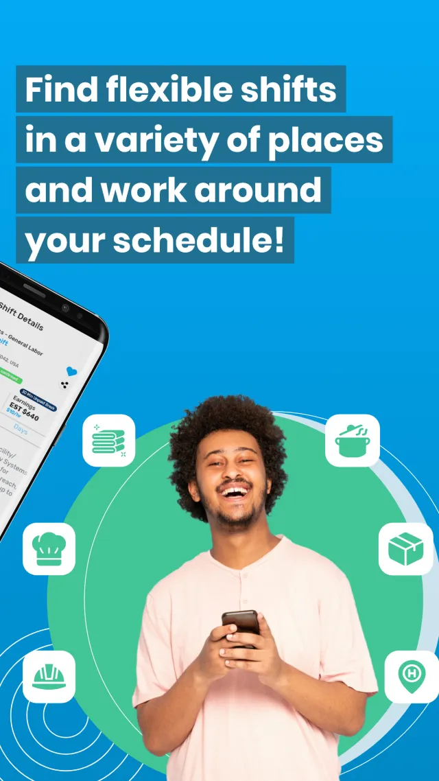 Upshift - Find flexible shifts - Screen 4