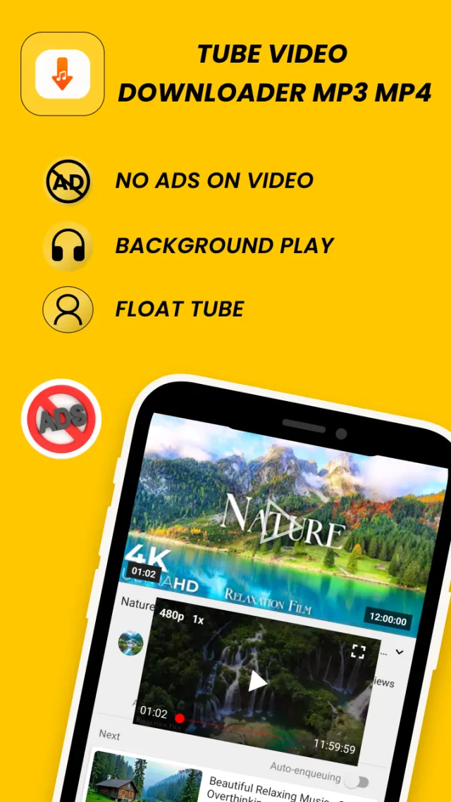 Tube Video Downloader MP3 MP4 - Screen 1