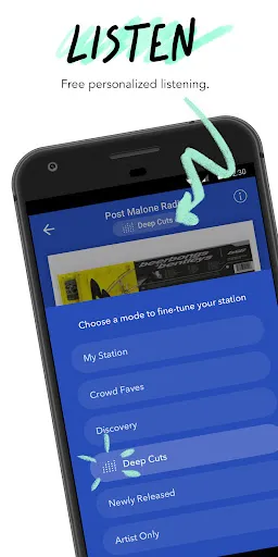 Pandora - Music & Podcasts - Screen 1