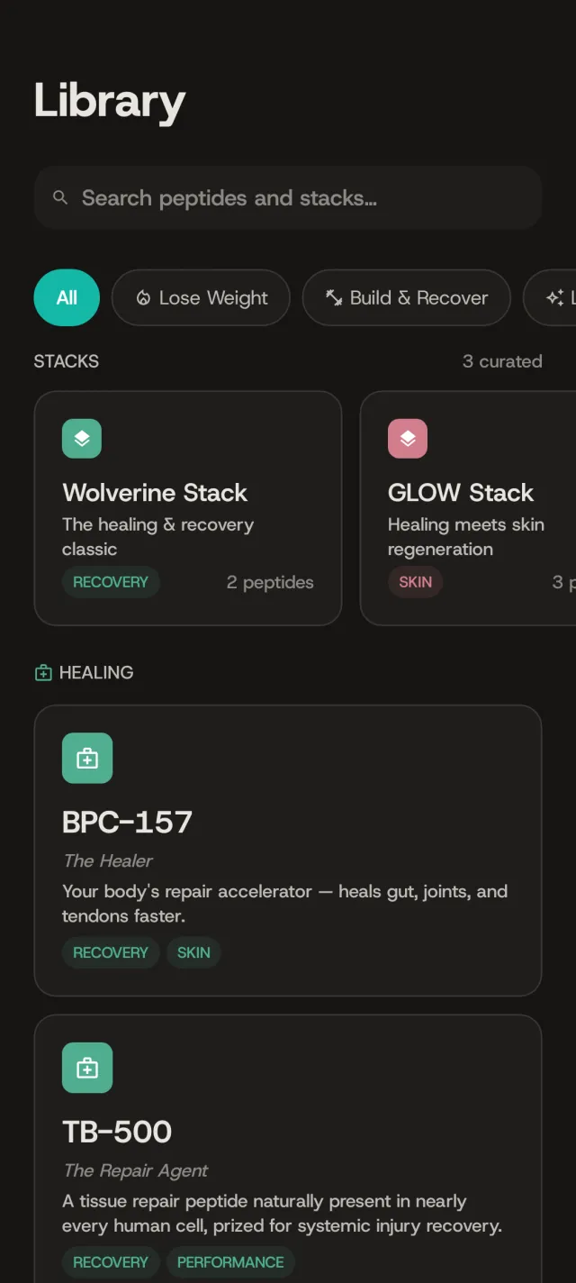 PeptidePal - Screen 4