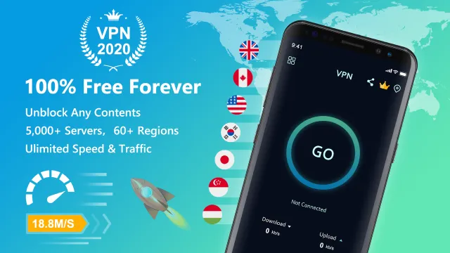 Free VPN Super™ -Fast & Secure - Screen 1