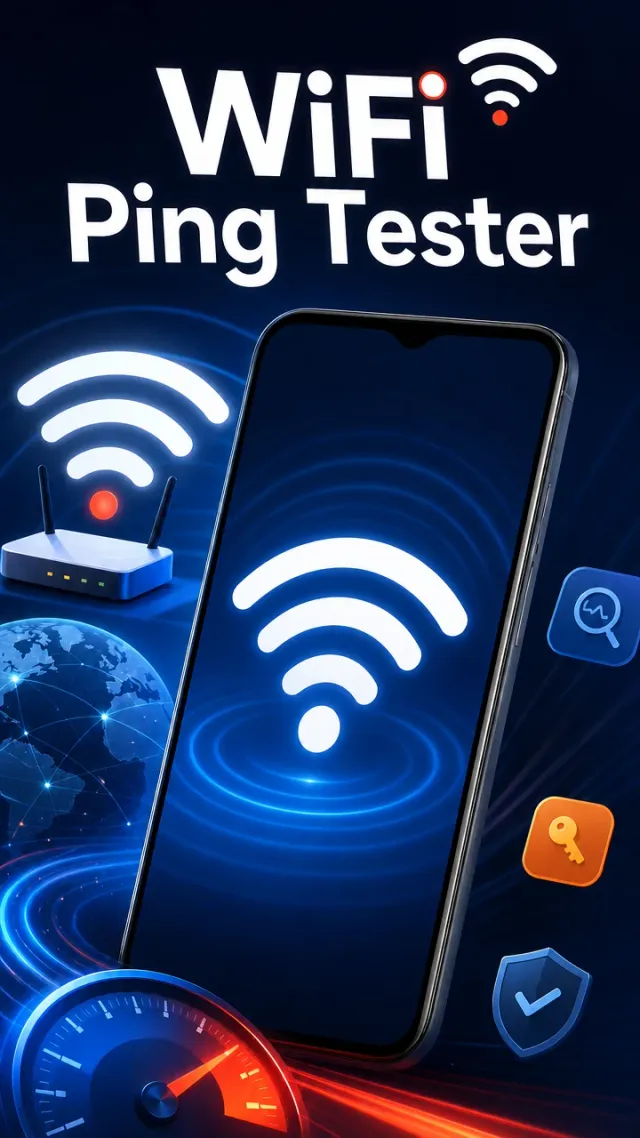 WiFi Ping Tester - Screen 1