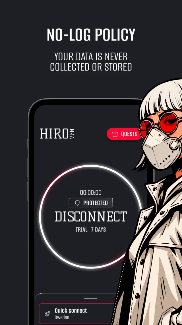 HiroVPN - Fast VPN Proxy - Screen 5
