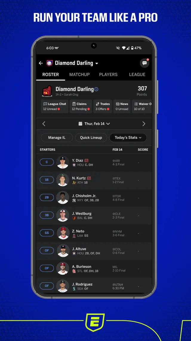 ESPN Fantasy Sports - Screen 5