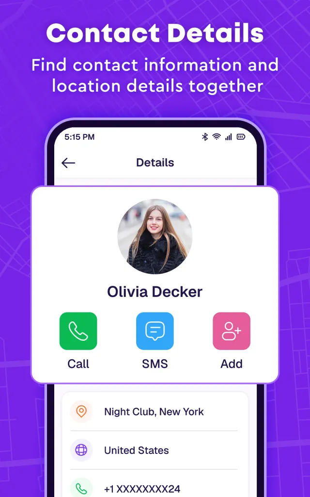 Phone Number Location Tracker - Screen 1