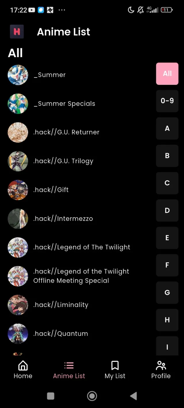 AniVera - Anime TV SUB & DUB - Screen 2