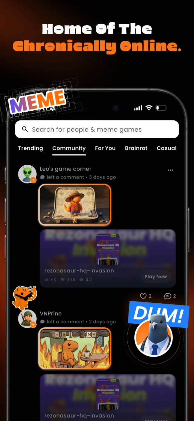 Rezona: Make Memeplays - Screen 4