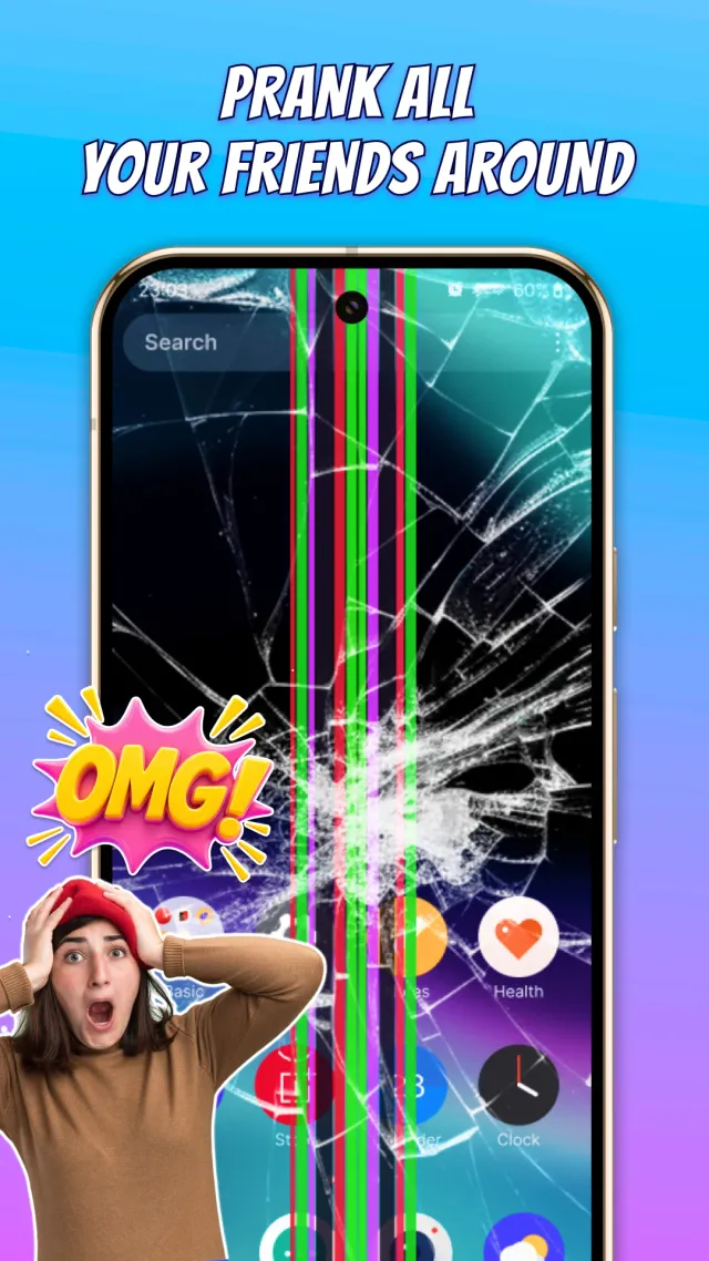 Broken Screen Prank & Sound - Screen 3