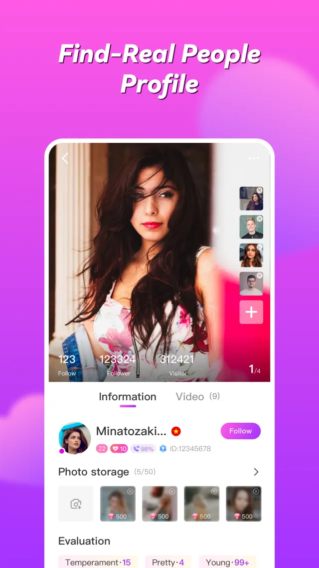 Honeycam Pro-Live Video Chat - Screen 3