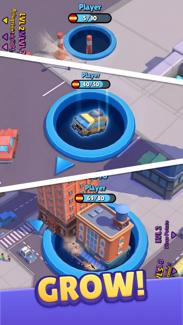 Hole.io - Screen 2