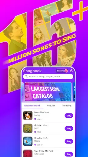 Smule: Sing, Duet & Karaoke - Screen 1