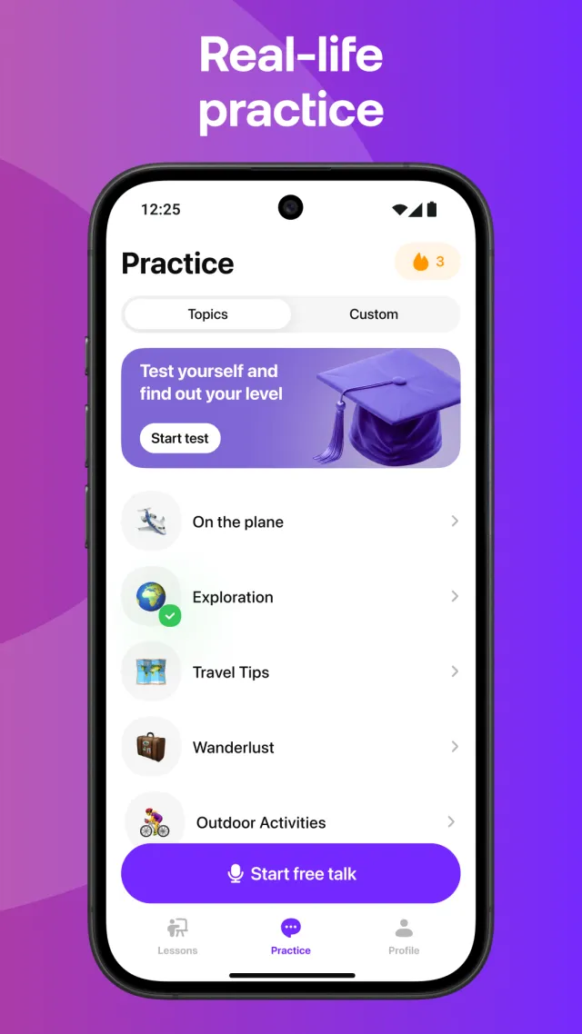 Praktika - AI Language Tutor - Screen 6