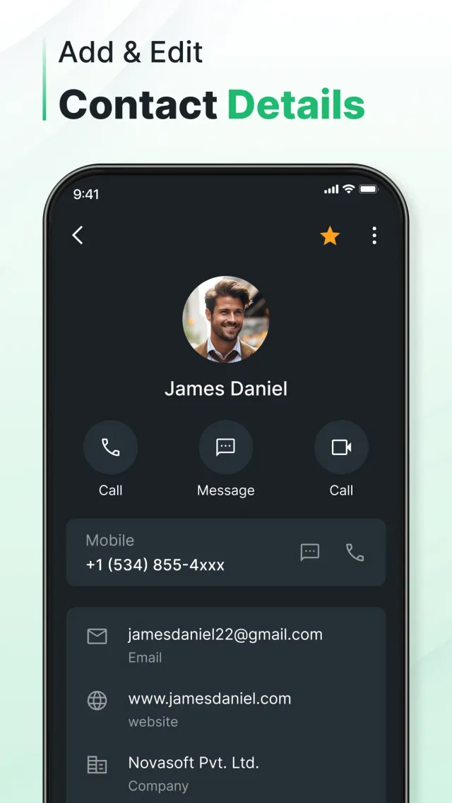 Phone Dialer - Contacts - Screen 4