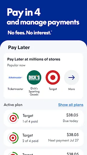 PayPal - Pay, Send, Save - Screen 3