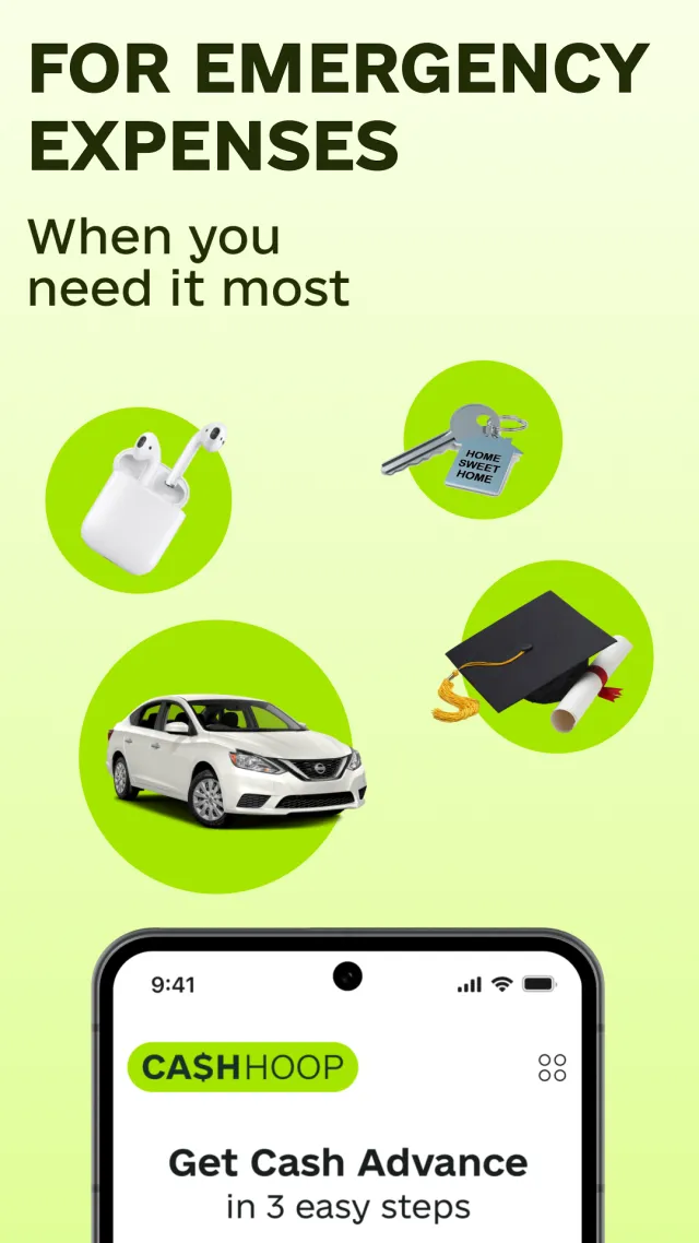 Instant Cash Advance: CashHoop - Screen 2
