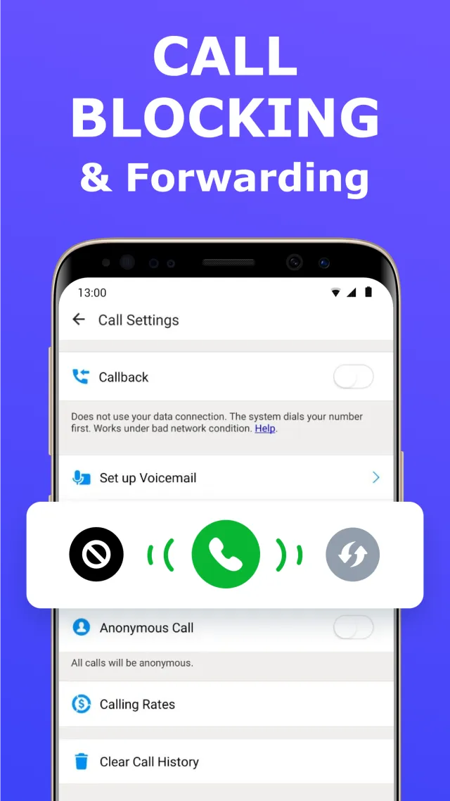 2nd Phone Number - Call & Text - Screen 3