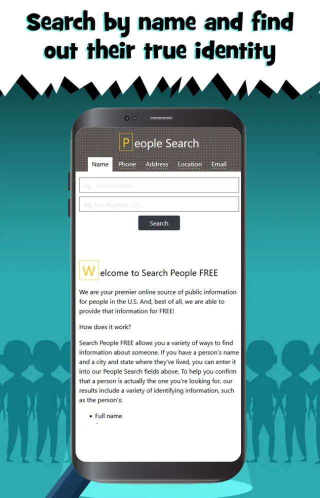 Super Search People Finder App - Screen 5