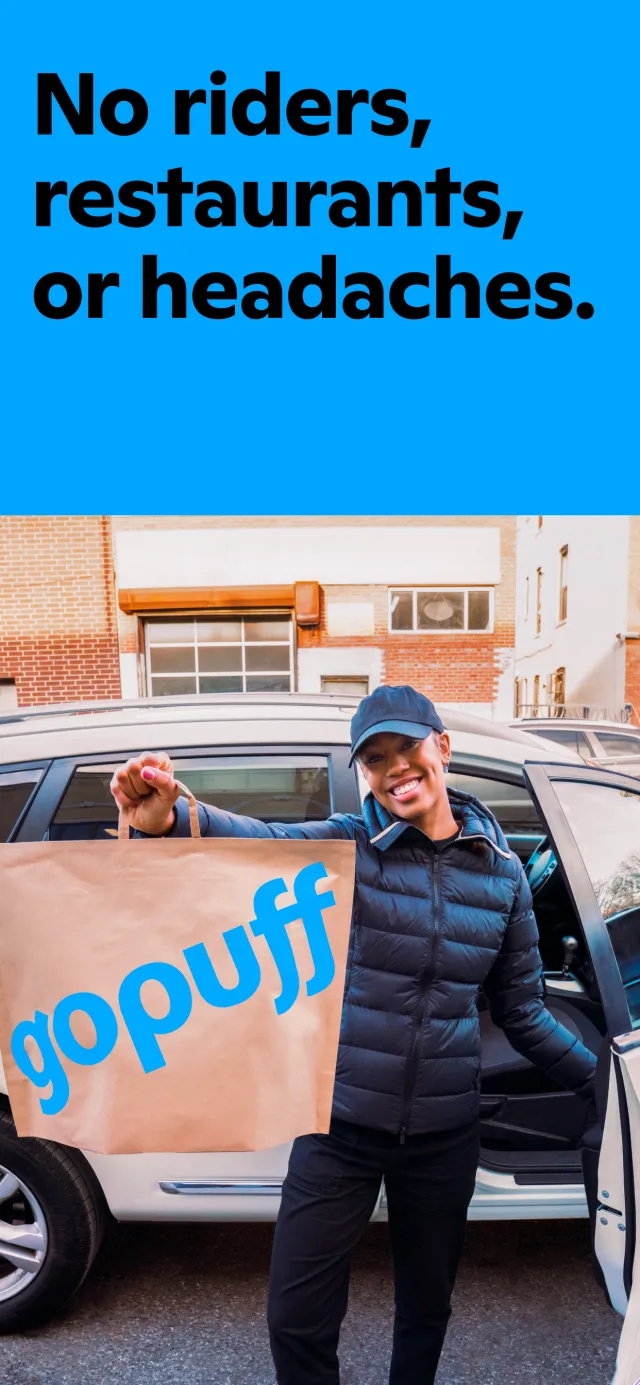 Gopuff Driver - Screen 1