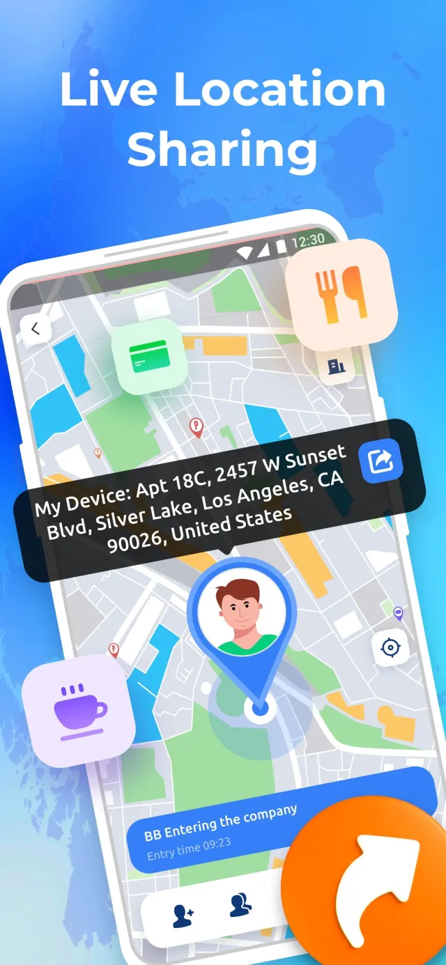 Phone Tracker GPS Tracker - Screen 1