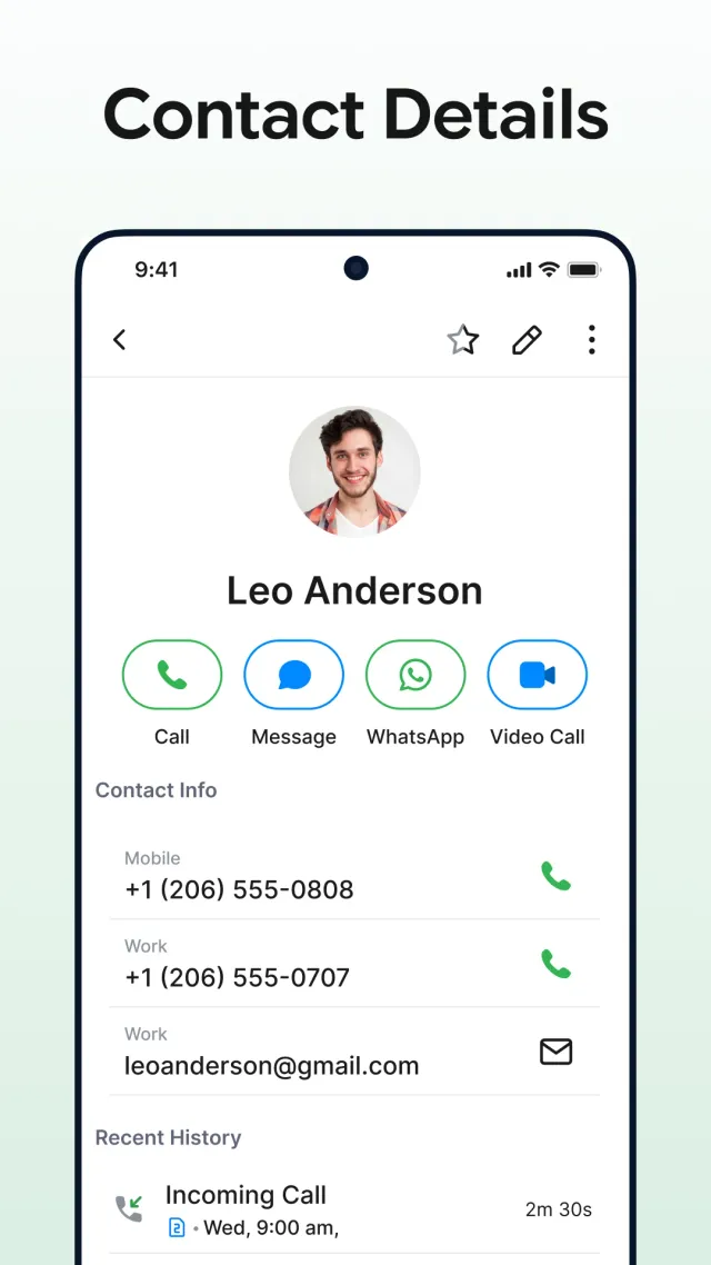 Contacts - Phone Dialer, Calls - Screen 6