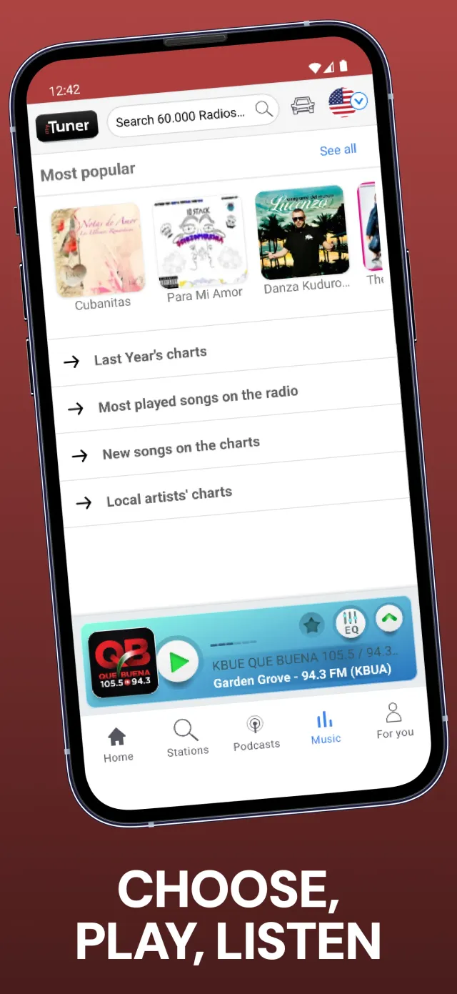 myTuner FM Radio App - Screen 2